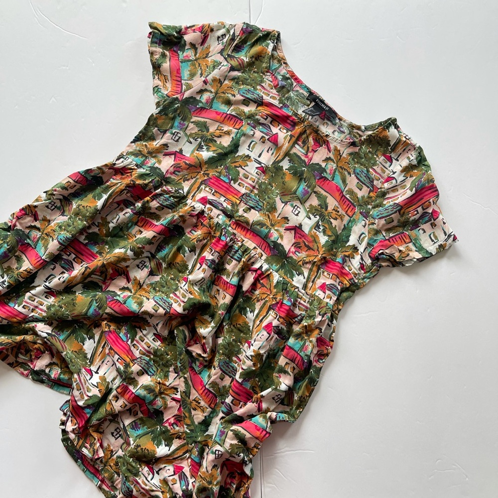 Vacation baby doll dress